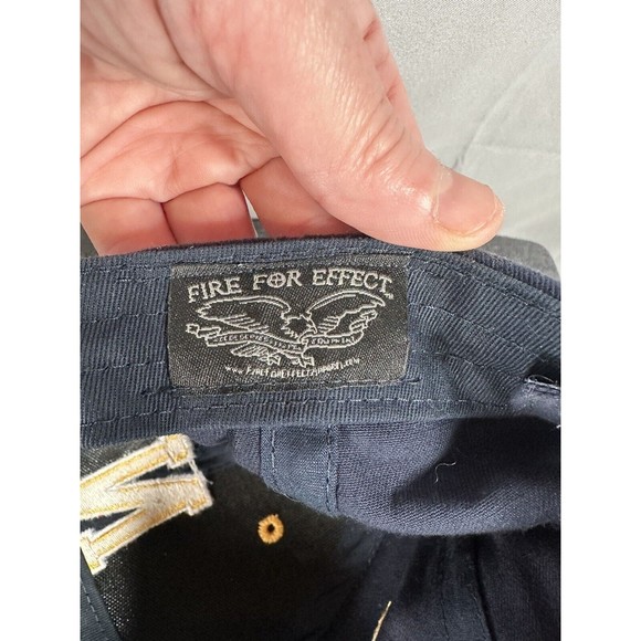 U.S. NAVY Hat Est. 1775 Cap Navy Logo Adult Adjustable OSFA Fire For Effect - Picture 2 of 6